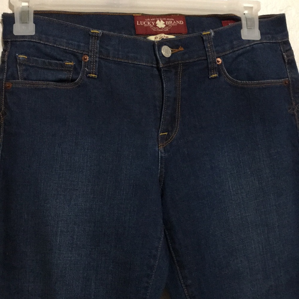 Lucky Brand Sofia Boot Ankle Jeans 6/28